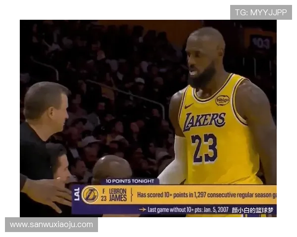 詹姆斯连续上双1297场的辉煌历程从07年1月6日延续至今